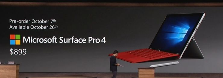 Microsoft Surface Pro 4
