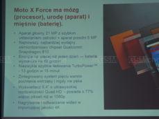 Prezentacja kluczowych nowości Motoroli Prezentacja kluczowych nowości Motoroli