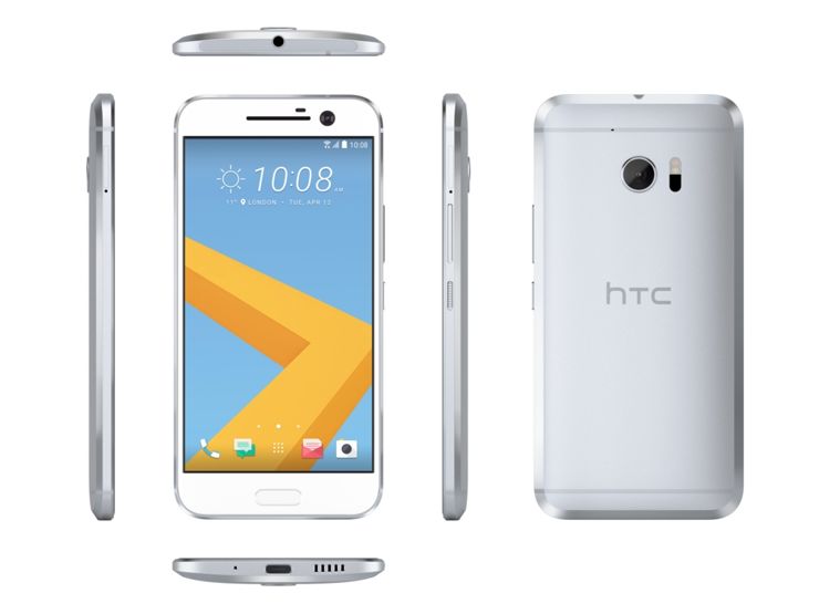 Srebrny HTC 10