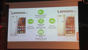 Prezentacja nowych smartfonów Lenovo