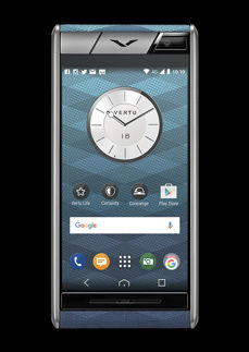 Vertu Blue Aster Chevron