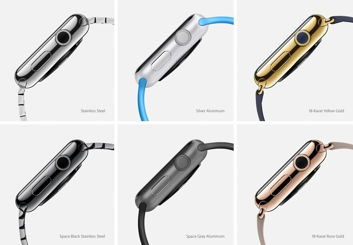 Porównanie Apple Watch i rysunków we wniosku patentowym Samsunga