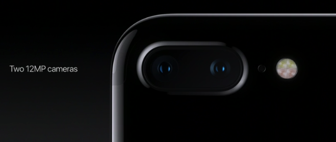 Podwójny aparat fotograficzny w iPhone 7 Plus