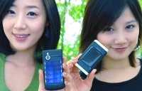 LG z panelem słonecznym