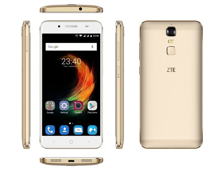 ZTE Blade A610 Plus w kolorze złotym