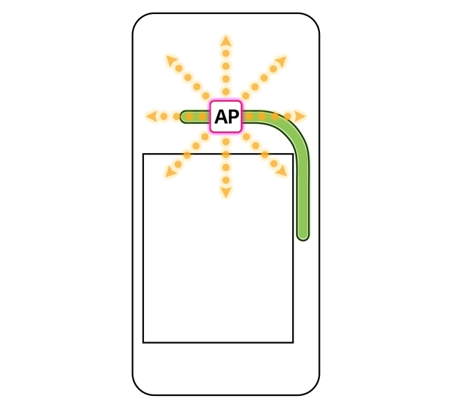 LG G6 - miedziana rurka chłodząca