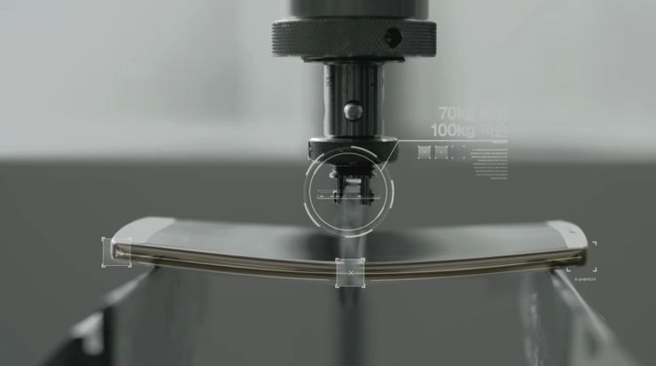 Migawki z reklamy testów LG V10