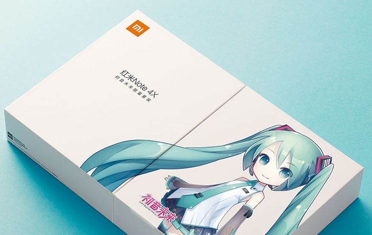 Xiaomi Redmi Note 4X Hatsune Miku Xiaomi Redmi Note 4X Hatsune Miku
