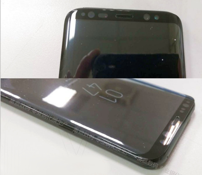 Górny panel Galaxy S8