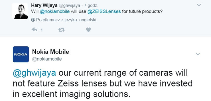 Carl Zeiss w nowych nokiach