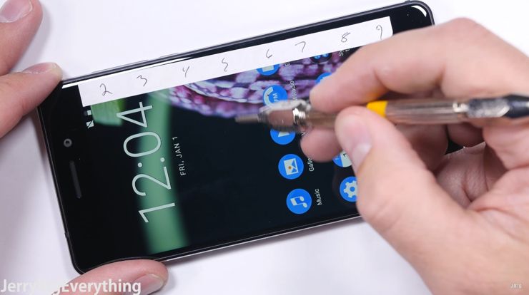 Nokia 6 - rysowanie po ekranie