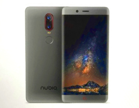 Nubia Z17 na renderze sklepowym