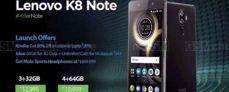 Lenovo K8 Note