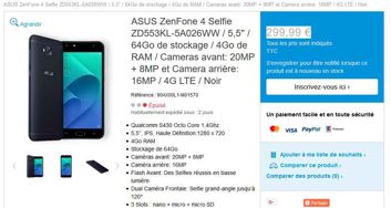 Asus ZenFone 4 Selfie i Selfie Pro w sklepie Asusa