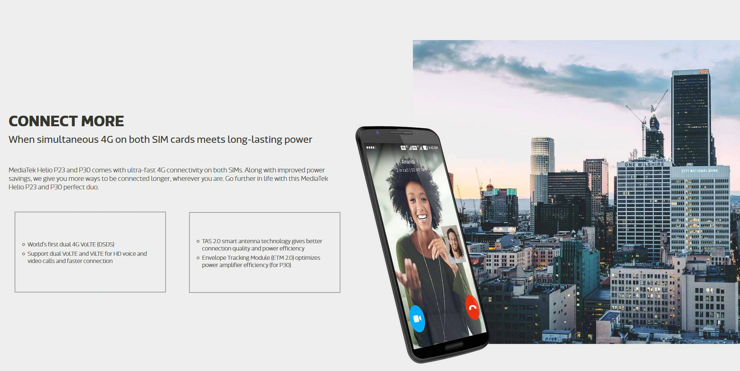 MediaTek Helio P23 i Helio P30 - 4G na obu kartach SIM