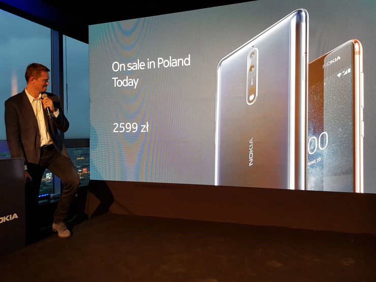 Nokia 8 w Polsce za 2599 zł