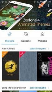 Interfejs Opakowanie Asus ZenFone 4 Interfejs Opakowanie Asus ZenFone 4