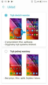 Interfejs Opakowanie Asus ZenFone 4 Interfejs Opakowanie Asus ZenFone 4