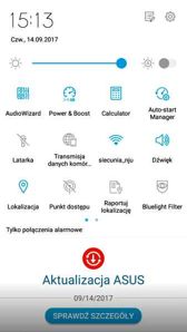 Interfejs Opakowanie Asus ZenFone 4 Interfejs Opakowanie Asus ZenFone 4