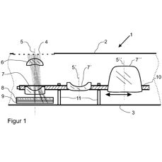 Schematy patentu obrotowego aparatu Carl Zeiss