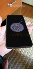 Samsung Galaxy S9 - rendery z aplikacji AR