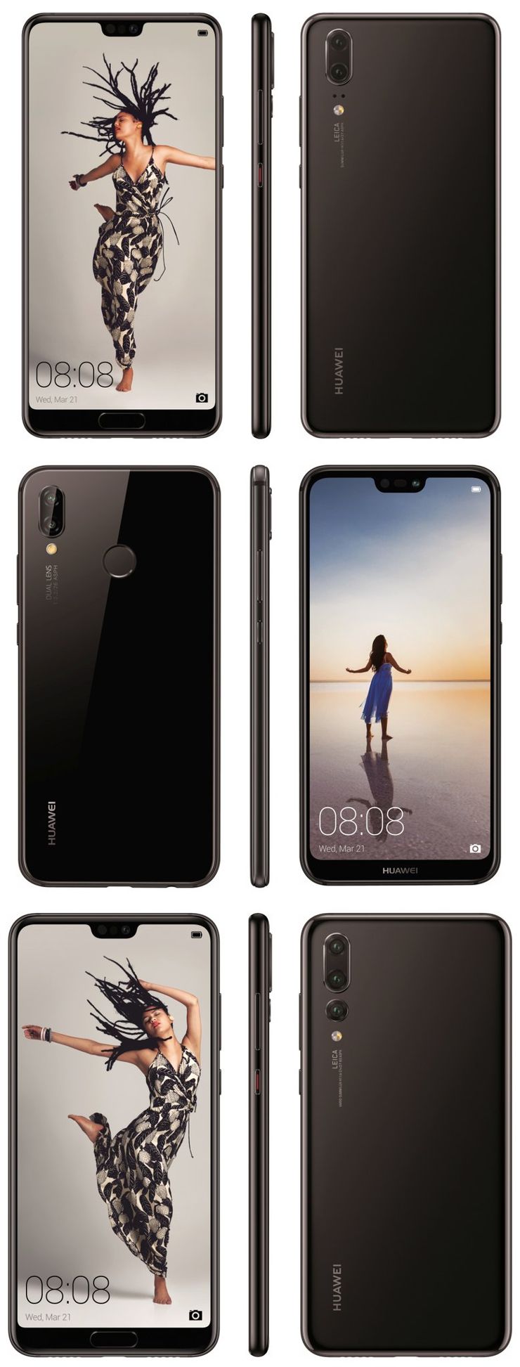 Huawei P20, P20 Lite i P20 Pro