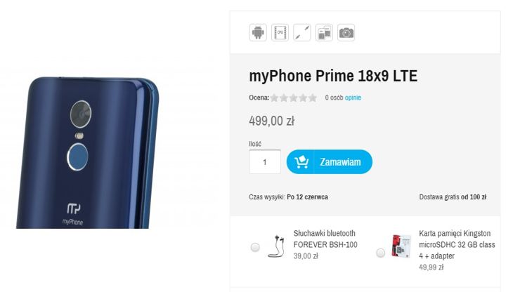 MyPhone Prime 19x8