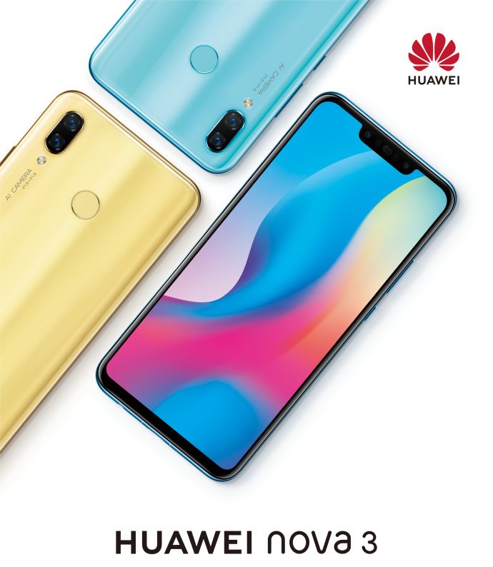 Grafika promująca Huawei Nova 3 oraz post szefa Honora