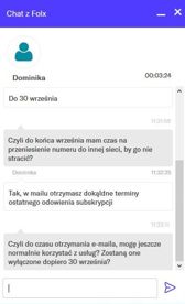 Informacje, jakie uzyskaliśmy (błyskawicznie!) na czacie Folx Informacje, jakie uzyskaliśmy (błyskawicznie!) na czacie Folx