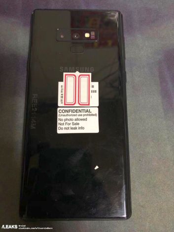 Samsung Galaxy Note9 na żywo