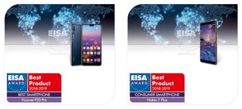 Smartfony nagrodzone przez EISA Smartfony nagrodzone przez EISA