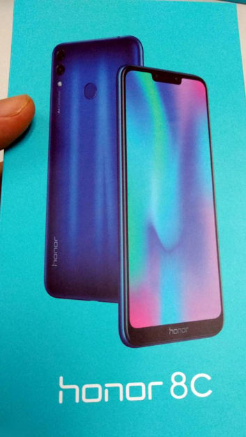 Informacja o premierze i opakowanie Honora 8C