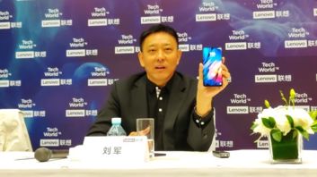 Lenovo Z5 Pro na Tech World 2018 Lenovo Z5 Pro na Tech World 2018