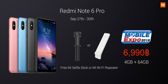 Zestaw informacji o  Xiaomi Redmi Note 6 Pro