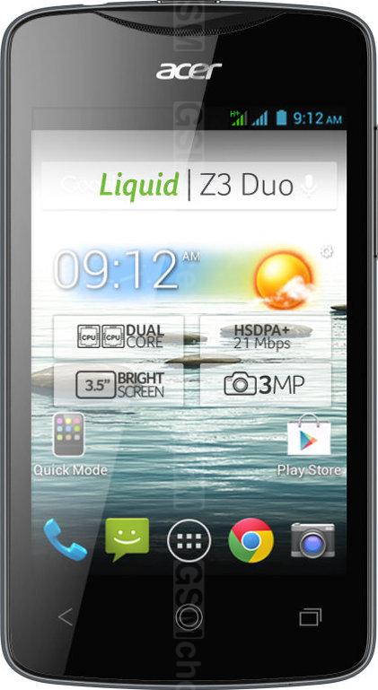 Acer Liquid Z3 Duo Acer Liquid Z3 Duo