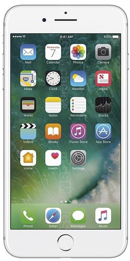 iPhone 7 Plus ◆ 128GB OS(15.8.4) / au Apple iPhone 7 Plus 128GB Jet Black (Onyks)