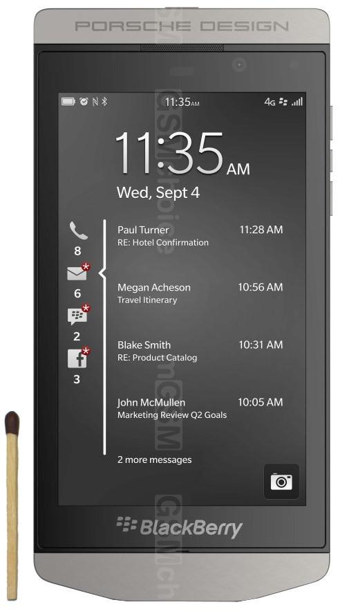 BlackBerry Porsche Design P9982 RGE111LW, RGF111LW Dane