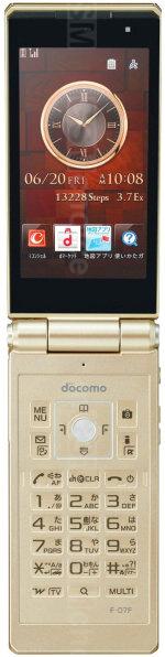 Galeria zdjęć telefonu Fujitsu F-07F