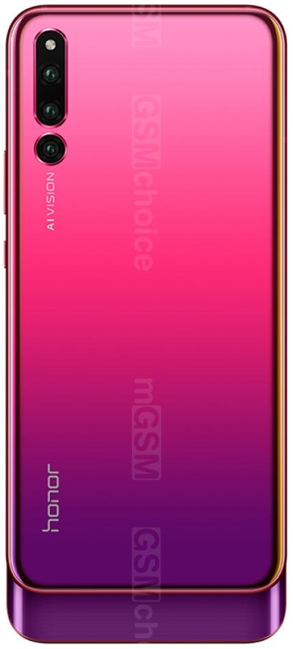 ファーウェイ Honor Magic 2 TNY-AL00 レッド HUAWEI Honor Magic 2 Tny-Al00 - International Version - No