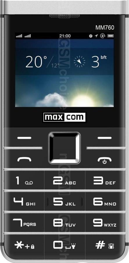 MaxCom Comfort MM760 MaxCom Comfort MM760