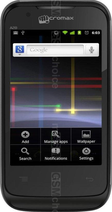 Micromax A28 Micromax A28
