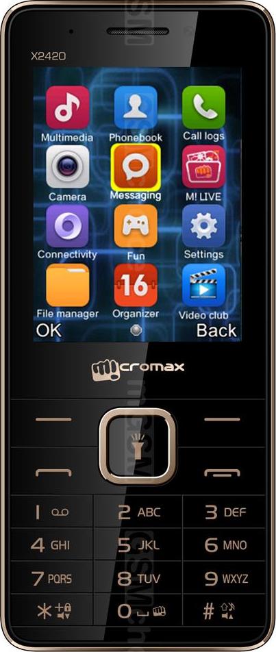 Micromax X2420