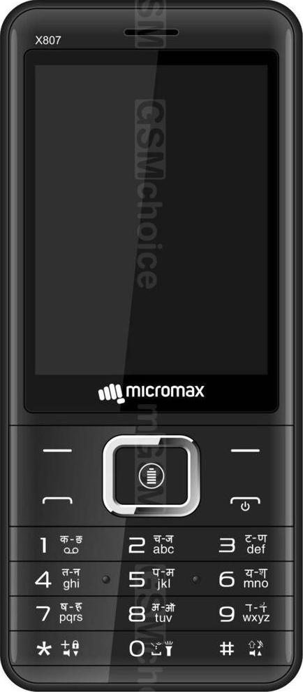 Micromax X807 Micromax X807