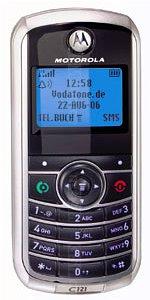 Galeria zdjęć telefonu Motorola C121