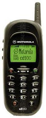 Galeria zdjęć telefonu Motorola CD930