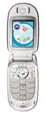 Galeria zdjęć telefonu Motorola V551