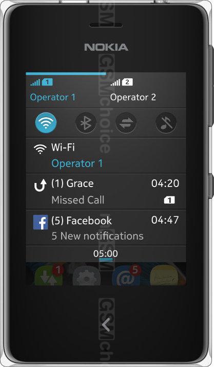 Nokia Asha 500 Dual SIM Nokia Asha 500 Dual SIM