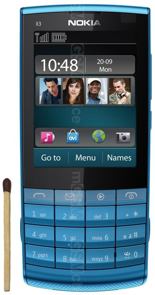 Nokia X3-02 X3-02 Touch and Type Dane techniczne telefonu