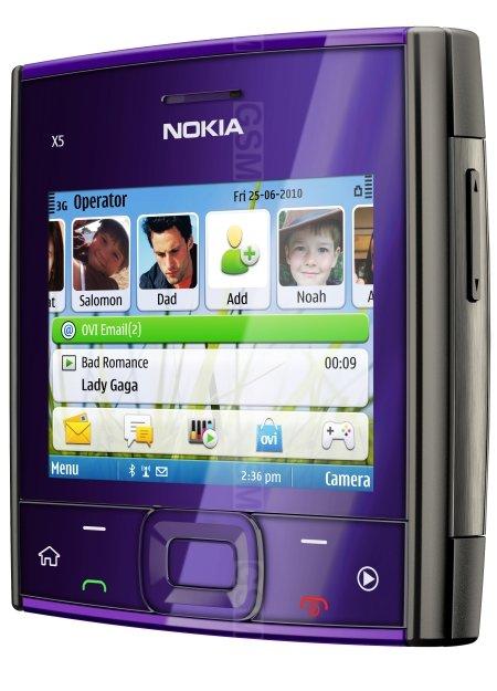 nokia x5 01