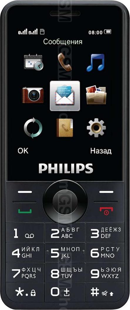 Как включить телефон philips xenium e168